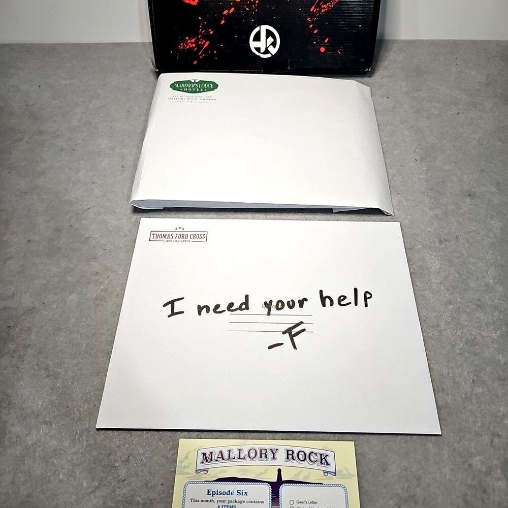 Hunt A Killer Mallory Rock Episode 6 Mystery Game NEW Sealed